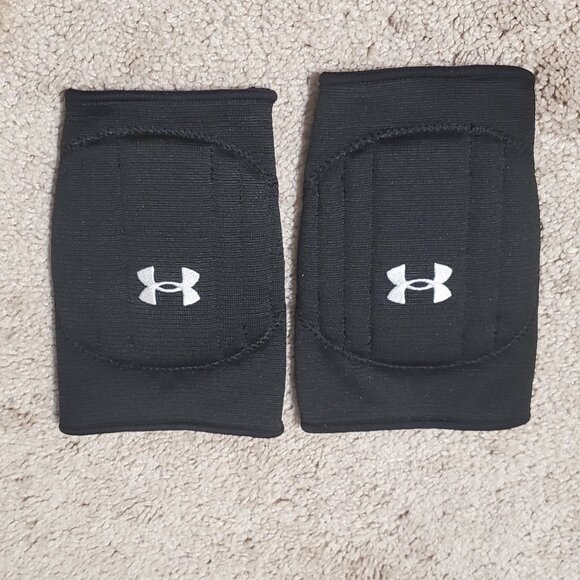 NEW Under Armour Youth Volleyball Kneepads Black - Picture 1 of 5